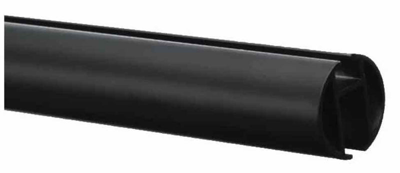 1.5 Inch Diameter - Channel Track Iron ROD ONLY - Available in Gold, Silver, Black and Bronze Finish - IF&D Fabrics and Drapes