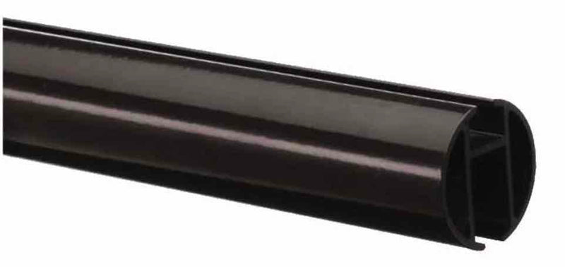1.5 Inch Diameter - Channel Track Iron ROD ONLY - Available in Gold, Silver, Black and Bronze Finish - IF&D Fabrics and Drapes