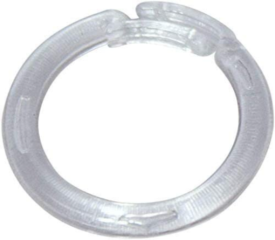 Large Clear Plastic Split Rings - Home Sewing for Shades and Valances - Roman Shade Rings - Available in 25, 50 and 100 Packs