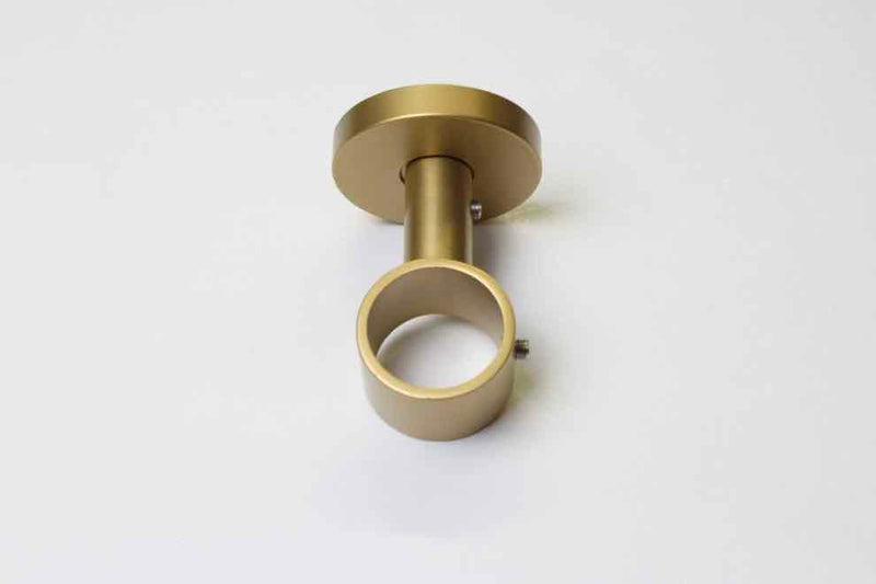 1 Inch Short Enclosed Bracket - Available in Gold, Bronze, Silver, and Black Finishes