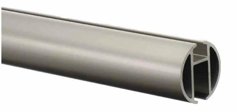 1.5 Inch Diameter - Channel Track Iron ROD ONLY - Available in Gold, Silver, Black and Bronze Finish - IF&D Fabrics and Drapes